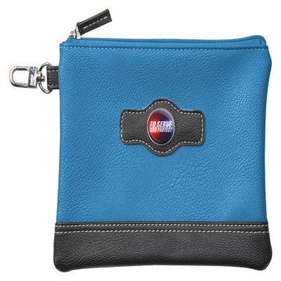 Clip Wipes Police Golf Pouch | Police Golf Valuables | Accessories Pouch with Zipper (BLU-Protect)