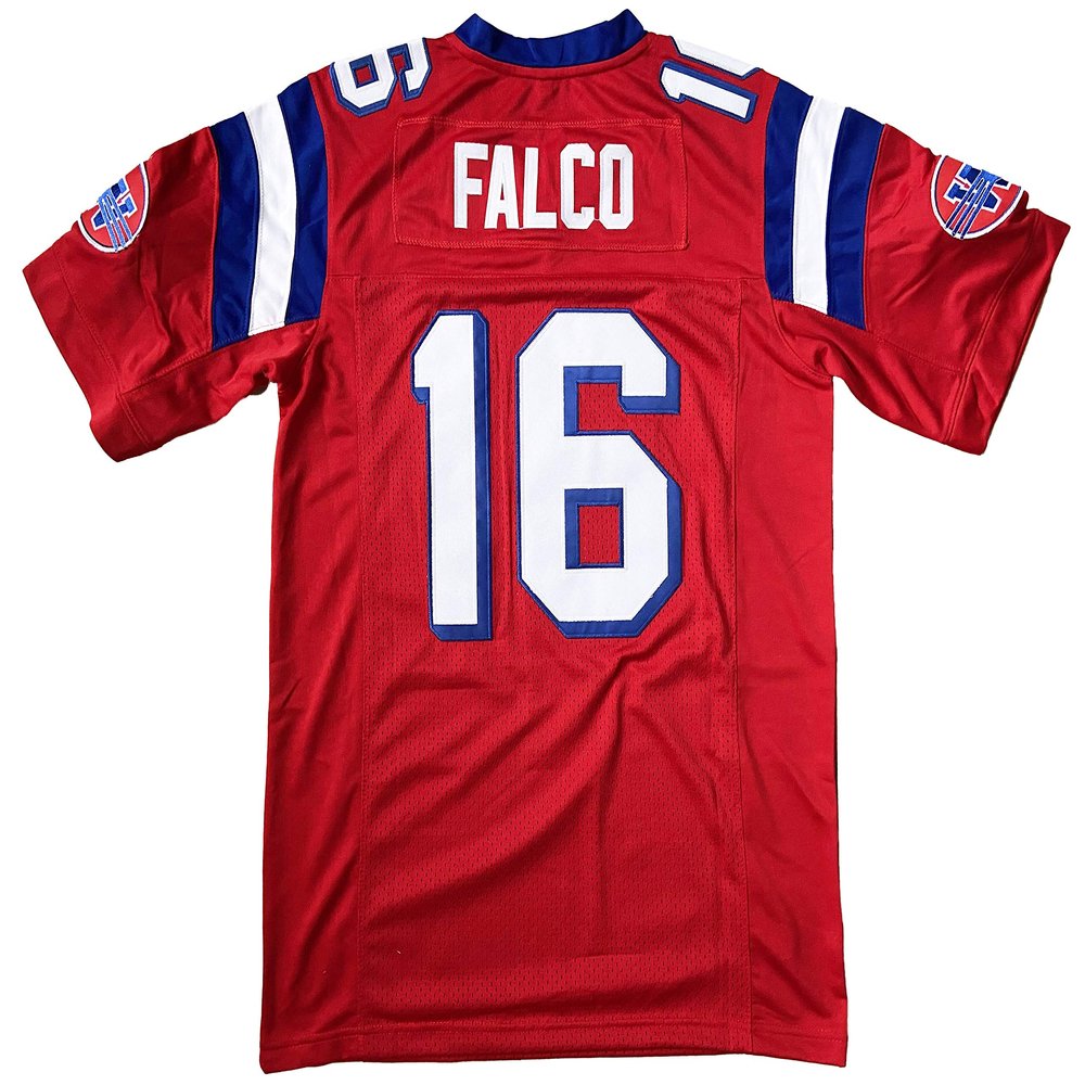 16 Shane Falco The Replacements Movie Stitched Football Jersey (Red, X-Large)