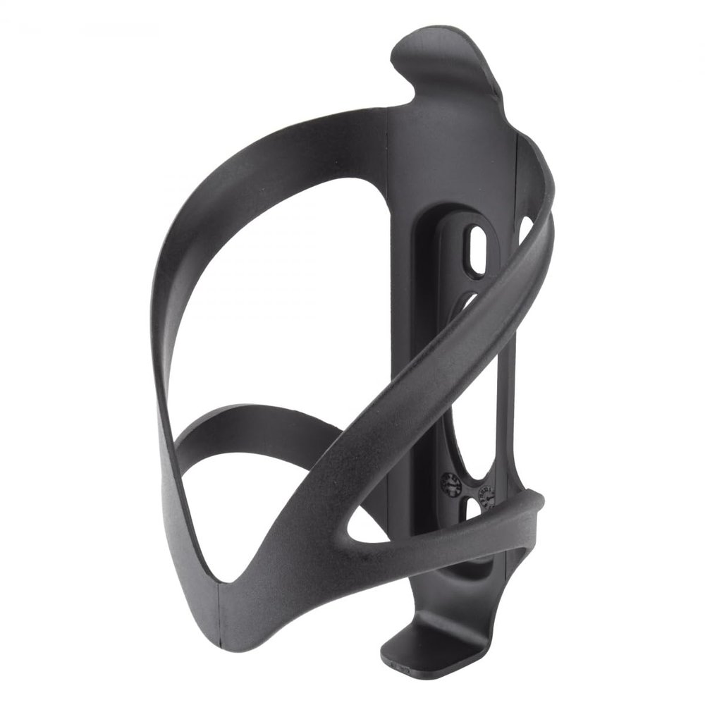Bike Water Bottle Holder for Road Bicycle by Delta Cycle - Ultra Lightweight Bottle Cage Holder Mount 16 Grams - Carbon Fiber & Nylon Water Bottle Holder