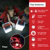 LuminAID 2-in-1 Solar Camping Lantern and Phone Charger - Inflatable LED Lamp for Camping, Hiking and Travel - Emergency Light for Power Outages, Hurricane, Survival Kits - As Seen on Shark Tank view 2