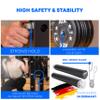 Weight Plate Holder Power Rack Attachment Barbell Safety Bars 2 Inch Olympic Plate Storage Power Squat Rack Holder Hooks Barbell Stand Holder Bar Weight Plates for 2x2 3x3 2x3 Power Cage Accessories view 4