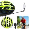Accmor 2 Pack Bike Helmet Mirror, 360 Degree Adjustable Lightweight Bicycle Cycling Rear View Helmet Mirror for Cycling, Cycling Accessories view 2