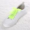 Allegra K 2 Pairs Flat Snow Yarn Shoelaces 2.5cm/4cm Wide Transparent Shoe Laces for Sneakers 100cm/39 Light Green view 2