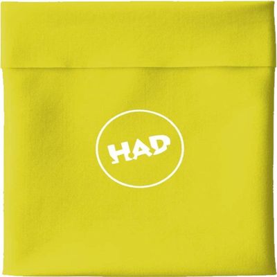 athlos: Reflective Wristband with Pocket - Sweatband with Hidden Storage and Built-in Key Loop for Keys, Cash, Cards - Floures Yellow - 3M Scotchlite for Visibility and Road Safety