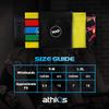 athlos: Reflective Wristband with Pocket - Sweatband with Hidden Storage and Built-in Key Loop for Keys, Cash, Cards - Black - 3M Scotchlite for Visibility and Road Safety view 4