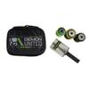 DEMON UNITED Alpine Ski Roto Brush Kit- Roto Brush Handle Axle- Includes 3 Brushes: Nylon, Brass, Horsehair and 133 Gram Wax view 2