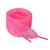 Allegra K 2 Pairs Flat Snow Yarn Shoelaces 2.5cm/4cm Wide Transparent Shoe Laces for Sneakers 100cm/39 Bright Pink view 1
