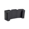 Triple Magazine Pouch (OWB) for Smith & Wesson (S&W) Shield, 9mm and .40 Cal, (Single Stack) Magazines, 3 in a Row,Adjustable Belt Loops fit: 1.5 inch and 1.75 inch Belts view 2