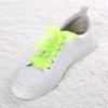 Allegra K 2 Pairs Flat Snow Yarn Shoelaces 2.5cm/4cm Wide Transparent Shoe Laces for Sneakers 100cm/39 Fluorescent Green view 2