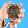 JINSUO LYDBM Digital Metal Stopwatch 1/1000 Second Football Sports Chronograph Counter Countdown Timer Large Display Metronome Alarm Clock (Color : Picture Color) view 3