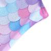 Belovance Leotards for Girls Gymnastics Unicorn Athletic Dance Wear Shiny Rainbow Blue Hotpink (Mermaid Purple, 7-8 Years) view 3