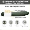 onewind XL Camping Sleeping Bag, Deluxe Hammock Top Quilt Poncho Recycled Nylon Fabric Dupont Sorona Filling, Ultralight Wearbale Backpacking Quilt for Adults view 3