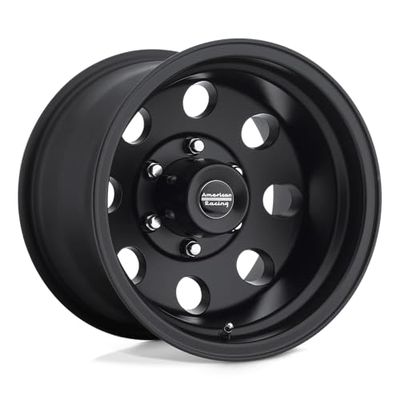 AR172 16.0X8 6X4.5 S-BLK 00MM Aftermarket Rim