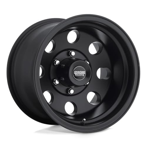 AR172 16.0X8 6X4.5 S-BLK 00MM Aftermarket Rim