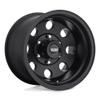 AR172 16.0X8 6X4.5 S-BLK 00MM Aftermarket Rim view 1