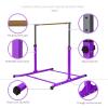 ProGymnastics Purple Senior Bar with removable SOFT EVA COVER, 5Ft, Kip Bars, Pink, Gymnastics, Fibreglass, Gymnastics Bar, for Kids, Home, girls, gymnastics, monkey beam, balance set Adjustable view 2