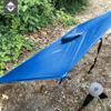 onewind Hooded Rain Poncho for Men and Women Versatile Survival Shelter Camping Gear Rain Coat Jacket Waterproof Breathable lightweight reusable, and packable for Backpacking and Cycling, Blue view 3
