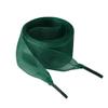 Allegra K 2 Pairs Flat Snow Yarn Shoelaces 2.5cm/4cm Wide Transparent Shoe Laces for Sneakers 100cm/39 Dark Green view 1