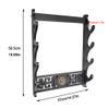 GOONSDS Wall Mount Sword Holder Samurai Display Hanger for Katana Wakizashi 4Tier,Tai Chi 4 Tier view 2