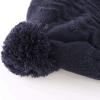 Kids Winter Beanie Hat Mittens Set Warm Fleece Hat Baby Toddler Knitted Hat & Gloves for Boys, Girls view 3