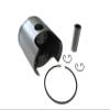 Asaki Snowmobile Piston Kit 09-827 820-11631-02-96 Std with 1 Ring Compatible with Yamaha 1971-74 433cc view 2