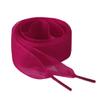 Allegra K 2 Pairs Flat Snow Yarn Shoelaces 2.5cm/4cm Wide Transparent Shoe Laces for Sneakers 100cm/39 Fuchsia view 1