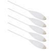 Fishing , 5pcs White + Golden Acrylic Large Floats, Slow Sinking Fishing Accessories(30g) view 1