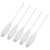 Fishing , 5pcs White + Golden Acrylic Large Floats, Slow Sinking Fishing Accessories(30g) view 2