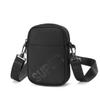 LAORENTOU Men's Small Messenger Bag Waterproof Shoulder Bag Cellphone Bag for Men Crossbody Bag Sling Bag for Work (Black) view 1