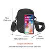 LAORENTOU Men's Small Messenger Bag Waterproof Shoulder Bag Cellphone Bag for Men Crossbody Bag Sling Bag for Work (Black) view 3