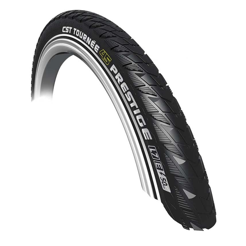 CST Cub.CST Tournee Prestige City 26 x 1.75 Rigid Black Cycling, Adult Unisex, T.U
