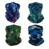 SMEHCF 4 Camo Headband Bandana Balaclava Half Face Mask Shield Head Hair Scarf Neck Gaiter Hat Multipurpose For WoMen Men Breathable Reusable Washable Brown Blue Green Black Digital view 1