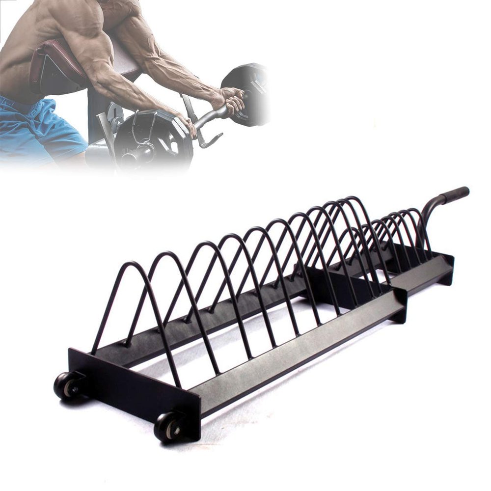 SGSG Disc Dumbbell Storage Rack Compact Durable, Dumbbell Rack for Storing Weights/Barbells/Dumbbells