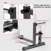 Multifunction Intelligent Telescopic Squat Rack, Safety Durable Indoor Stand Bench Press Barbell Rack, Strength Training view 2