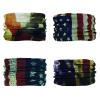 SMEHCF 4 US Flag Headband Bandana Balaclava Half Face Mask Shield Head Hair Scarf Neck Gaiter Hat Multipurpose For WoMen Men Breathable Reusable Washable Retro view 2