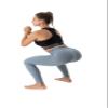 Beauty_yoyo Women's Sport Yoga Leggings Cross Waist Band Gym Pants Tummy Control Outfits Workout Fitness Non See-Through Wear view 3