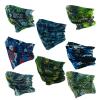 SMEHCF 8 Camo Headband Bandana Balaclava Half Face Mask Shield Head Hair Scarf Neck Gaiter Hat Multipurpose For WoMen Men Breathable Reusable Washable Brown Blue Green Black Digital Forest view 3