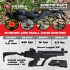 Wearable4U - Hatsan Sortie Tact Semi-Auto PCP Synthetic .177 Cal Air Pistol with 100x Paper Targets and 500x .177cal Pellets Bundle view 2