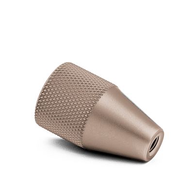 Rowe Tactical Bolt Knob 5/16"-24 Stainless Steel - Diamond Knurl FDE PVD Coated - for Remington 700, Howa, Savage, Winchester M70 and All Bolt Handles Threaded in Standard 5/16"-24