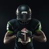TD Sports Football Visor | Fits Kids, Youth, and Adult Helmets | Eye Protection for Helmet and Facemask view 2