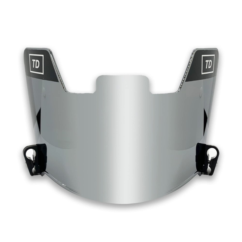TD Sports Football Visor | Fits Kids, Youth, and Adult Helmets | Eye Protection for Helmet and Facemask