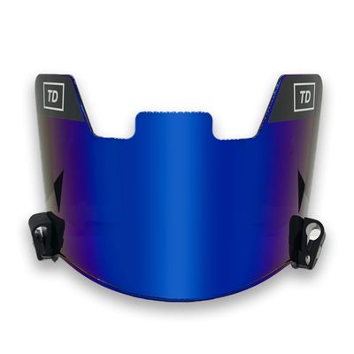 TD Sports Football Visor | Fits Kids, Youth, and Adult Helmets | Eye Protection for Helmet and Facemask
