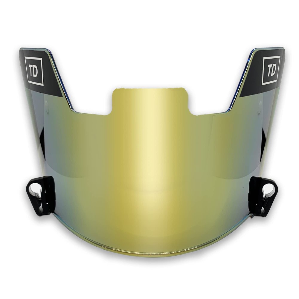 TD Sports Football Visor | Fits Kids, Youth, and Adult Helmets | Eye Protection for Helmet and Facemask