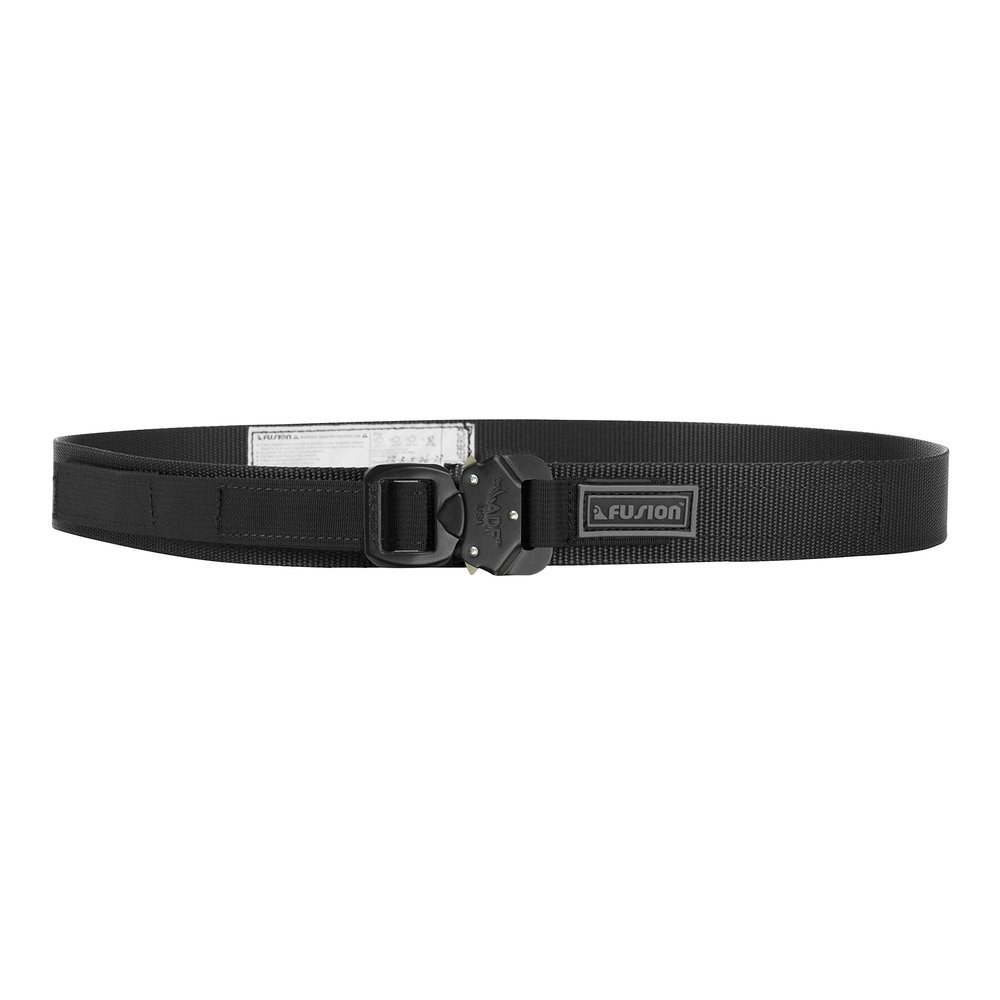 FUSION TACTICAL TROUSER BELT military grade belt, Medium size (33''~38") Made in USA
