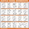15 Pack - Exercise Poster Set, Dumbbell, Suspension, Kettlebell, Resistance Bands, Stretching, Bodyweight, Barbell, Yoga, Battle Rope, Exercise Ball, Muscular, Medicine Ball (LAMINATED, 18" x 24") view 3
