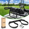 10L0L Golf Bag Attachment for 1987-Up Club Car DS Gas & Electric, Golf Bag Holder Bracket Rack Assembly for Rear Seat - OEM 1013935 view 1