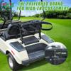 10L0L Golf Bag Attachment for 1987-Up Club Car DS Gas & Electric, Golf Bag Holder Bracket Rack Assembly for Rear Seat - OEM 1013935 view 2