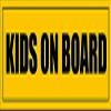 Kids On Board Bumper 3M Reflective Sticker| Yellow Caution Safety view 1