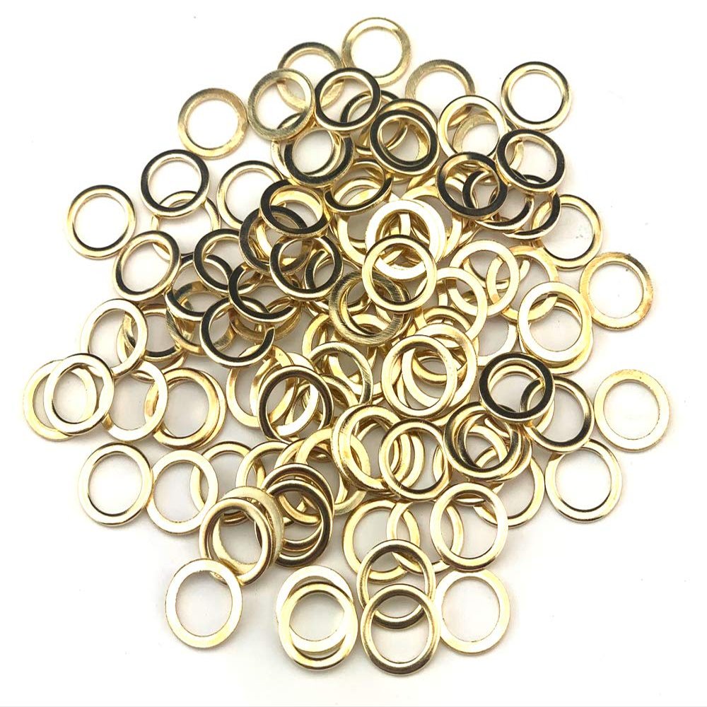 100 Pack Skatebarding Standard Speed Washers (Gold)