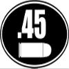 45 .45 ACP Ammo Can Decal Gun Ammunition Box Firearm Vinyl 3M Reflective Sticker view 1